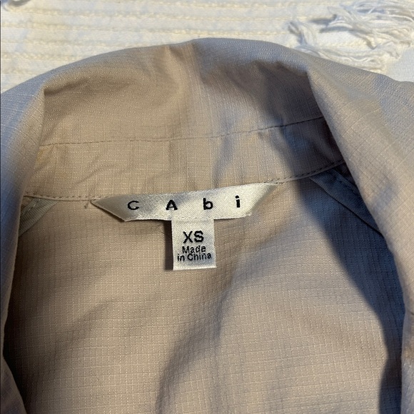 CAbi Light Gray Trench Coat - Picture 3 of 7